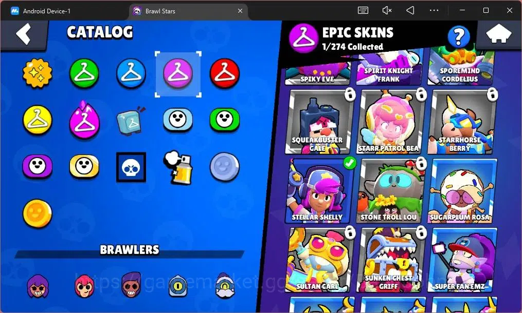 Brawl Stars Accounts Global |1888 Trophy|20 Brawler |2 Max Hypercharge( image 11