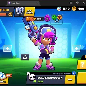 Brawl Stars Accounts Global |1888 Trophy|20 Brawler |2 Max Hypercharge( image 1