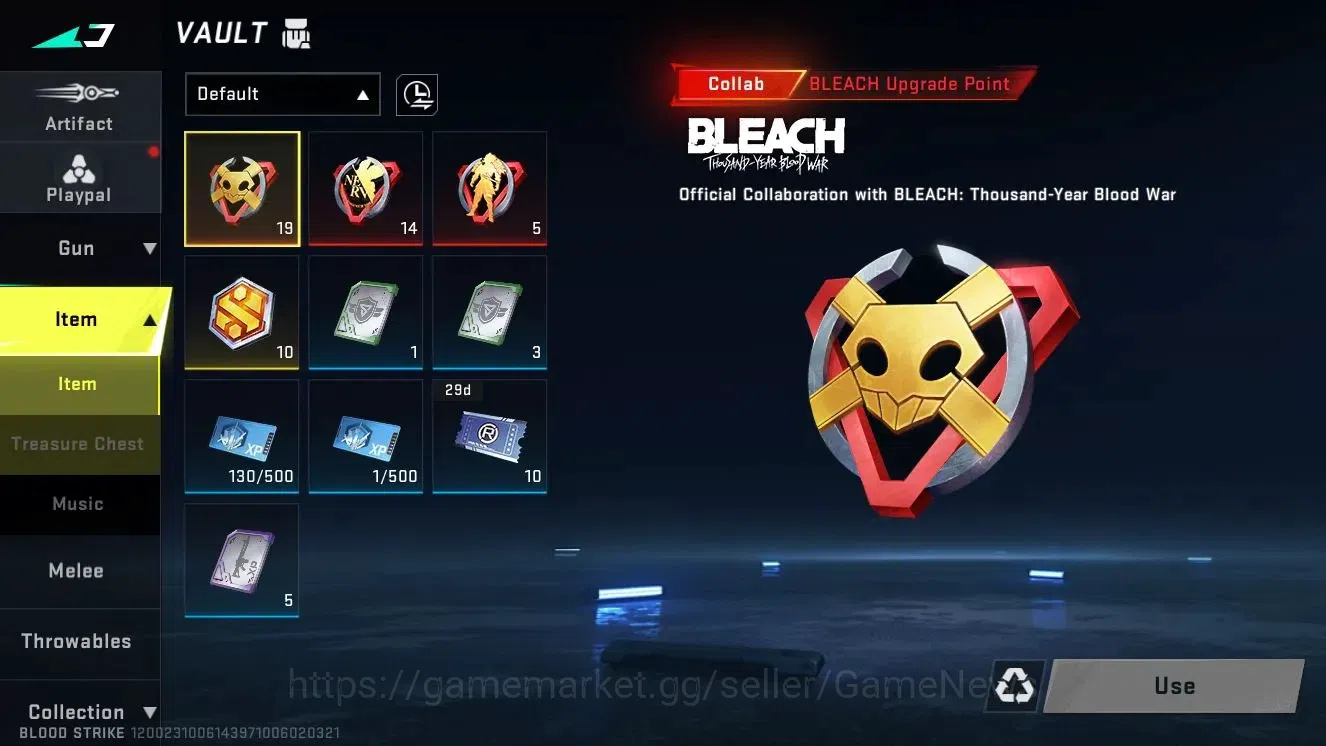 Blood Strike Accounts ASIA|Collab BLEACH [Ethan-Byakuya Kuchiki]|Collab  image 10
