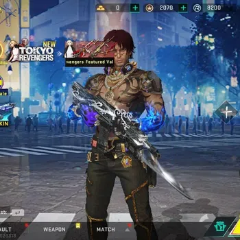 Blood Strike Collab Skin ASIA|Collab BLEACH [Ethan-Byakuya Kuchiki]|Collab  image 1