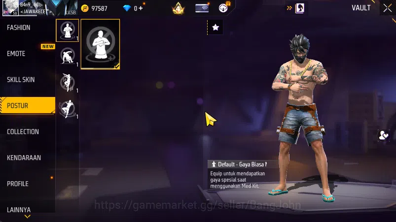 Free Fire Accounts (bisa log bind )Vault 229 | SG Terompet | Evo Scar image 11