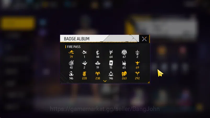 Free Fire Accounts (bisa log bind )Vault 229 | SG Terompet | Evo Scar image 4