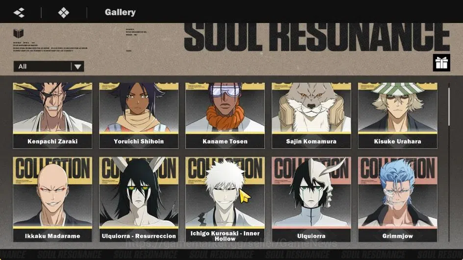 BLEACH: Soul Resonance Accounts NUVERSE SEA|Lvl 62|8 SSR|5 1