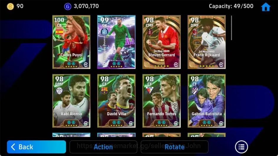 eFootball Accounts Android|PW 3202|BigTime Steven Gerrard, BigTime Fr image 7
