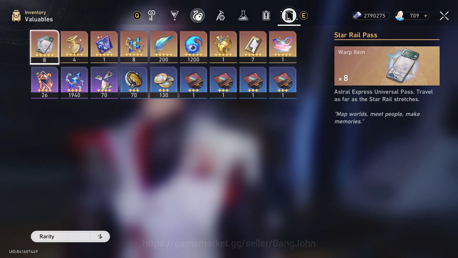 Honkai Star Rail Accounts [ASIA TL 27] ASHVEIL + DAN HENG PERMANSOR TERRAE + image 10