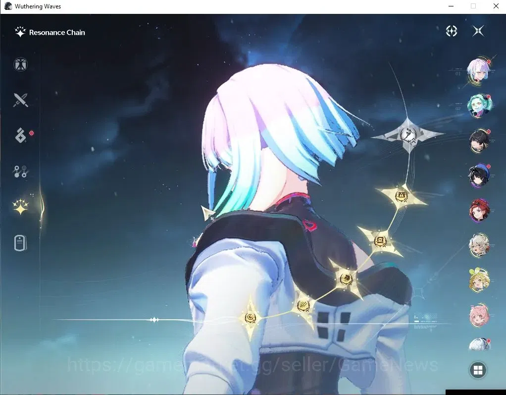 Wuthering Waves Accounts NA |UL 47|2 Limited| Lucy R5+Sign,Rebecca | 125 Lu image 3