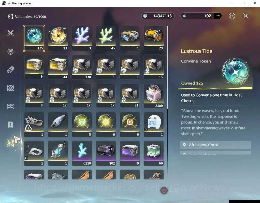 Wuthering Waves Accounts NA |UL 47|2 Limited| Lucy R5+Sign,Rebecca | 125 Lu image 9