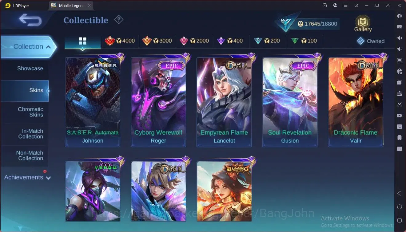Mobile Legends: Bang Bang Accounts Global|Hero 67 Skin 80|Seasoned|CC Natalia|Dragon  image 10