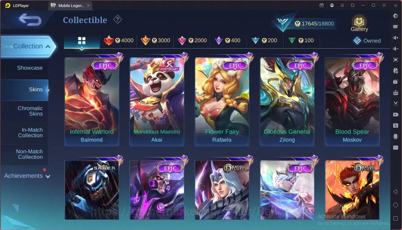 Mobile Legends: Bang Bang Accounts Global|Hero 67 Skin 80|Seasoned|CC Natalia|Dragon  image 11