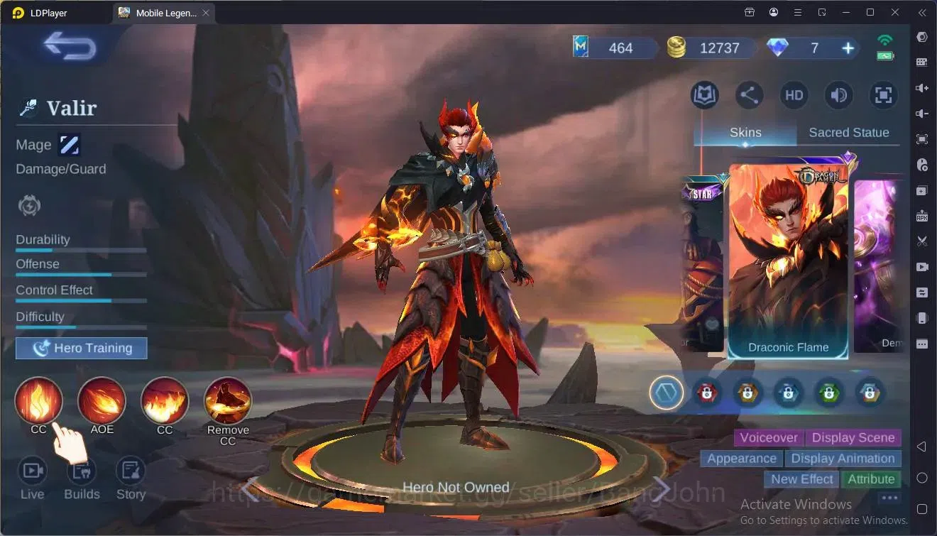 Mobile Legends: Bang Bang Accounts Global|Hero 67 Skin 80|Seasoned|CC Natalia|Dragon  image 5