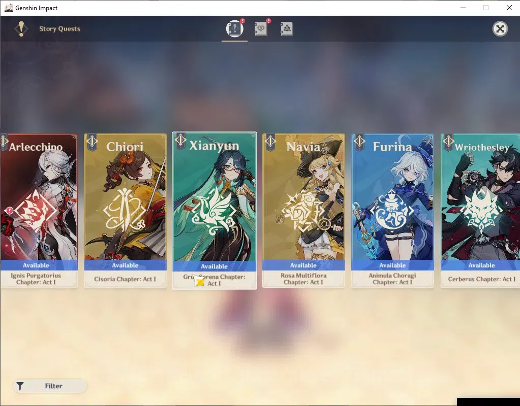 Genshin Impact Accounts ASIA|AR 55|4 Limited + 3(*5 Standard) + 2(*5Weapon image 17