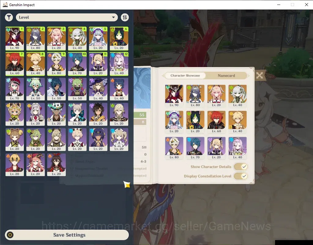 Genshin Impact Accounts ASIA|AR 55|4 Limited + 3(*5 Standard) + 2(*5Weapon image 2