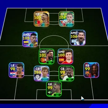 eFootball Accounts Legends & Iconic Players Android|Power 3130|BigTime Cristiano Ronaldo|Epic Luis Suarez,Marco