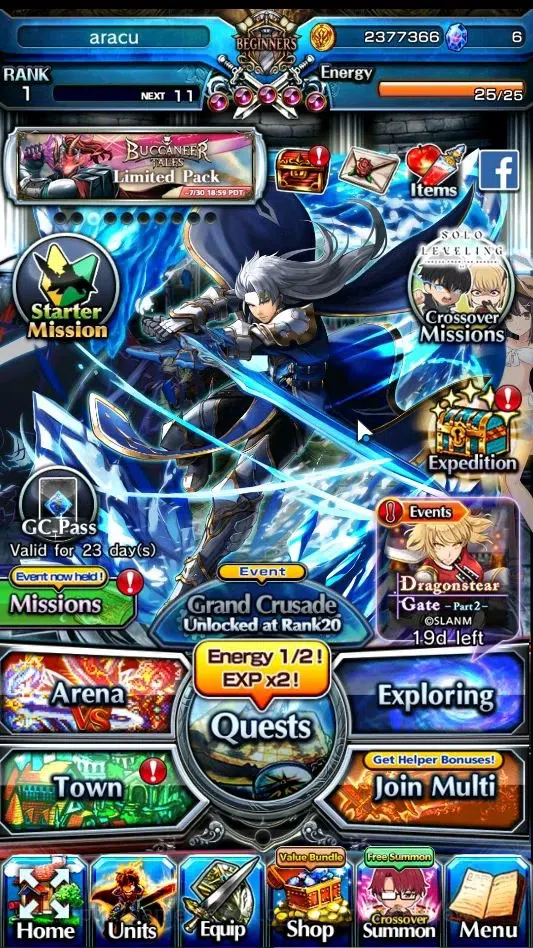 Grand Summoners Accounts End-Game Global|Rank 1|8 Ascend+1 TW|Igris+TW,Paladin Roy,S Miyu,Rin & Luvia,2x WH Fen,Choi Jong 1
