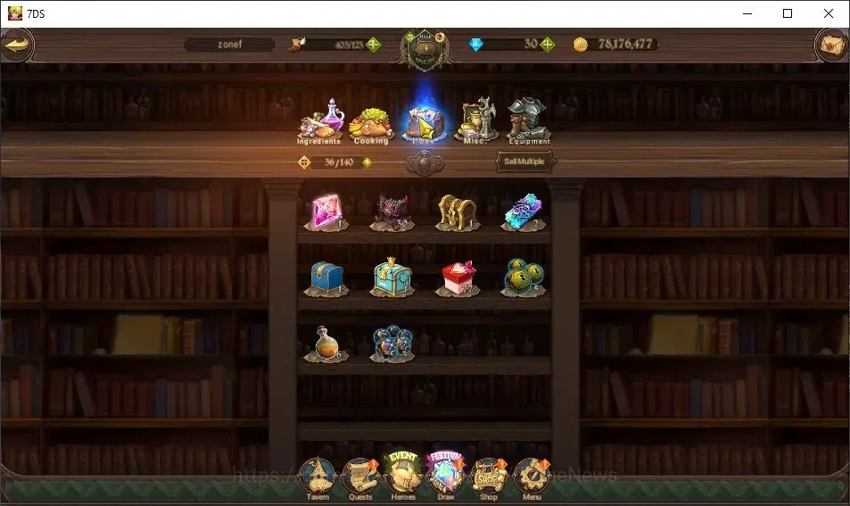 The Seven Deadly Sins: Grand Cross Accounts GLOBAL|513K CC|30 DM|1 LR+4 UR|Elizabeth,Nemesis M image 12