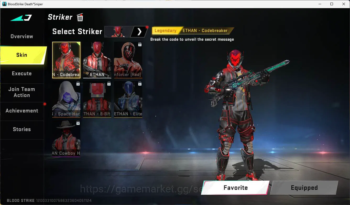 Blood Strike Accounts ASIA| legend ethan, limited AR, Eternal Kar, Playp image 2