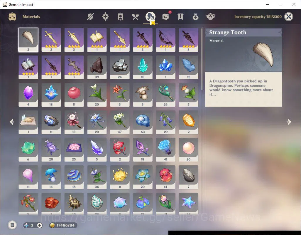 Genshin Impact Accounts Asia|AR 57|11 Limited +6(*5Weapon)| [Arlecc,HuTao] image 6