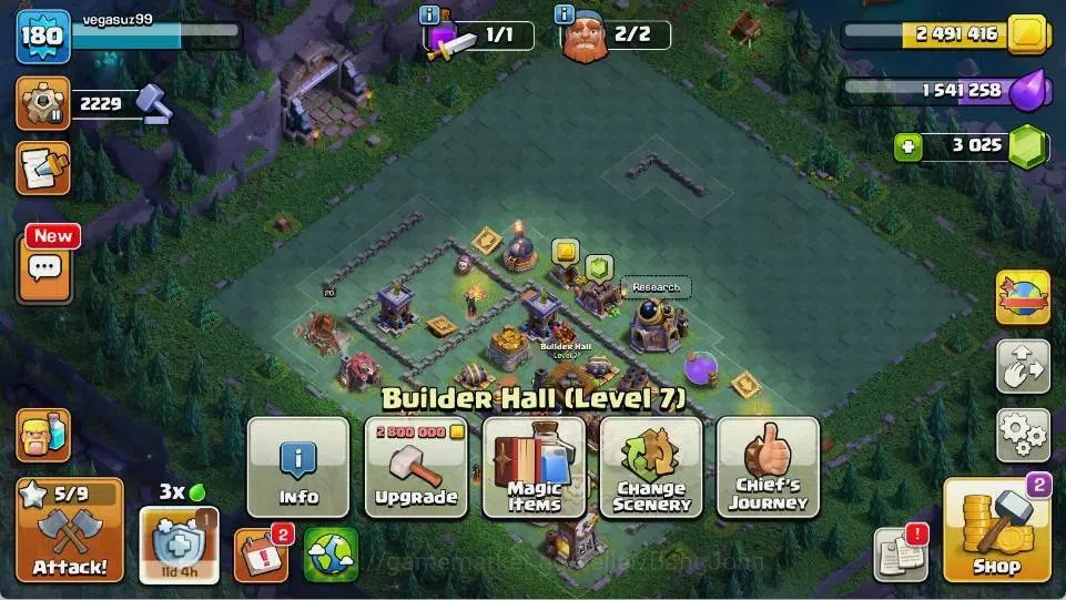 Clash of Clans Accounts Global |TH 14-BH 7|LVL 180| AQ 76 ,MP 50 ,GW 44 ,R image 16