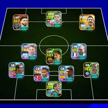 eFootball Accounts High-End Kolektif 3224 Konami only