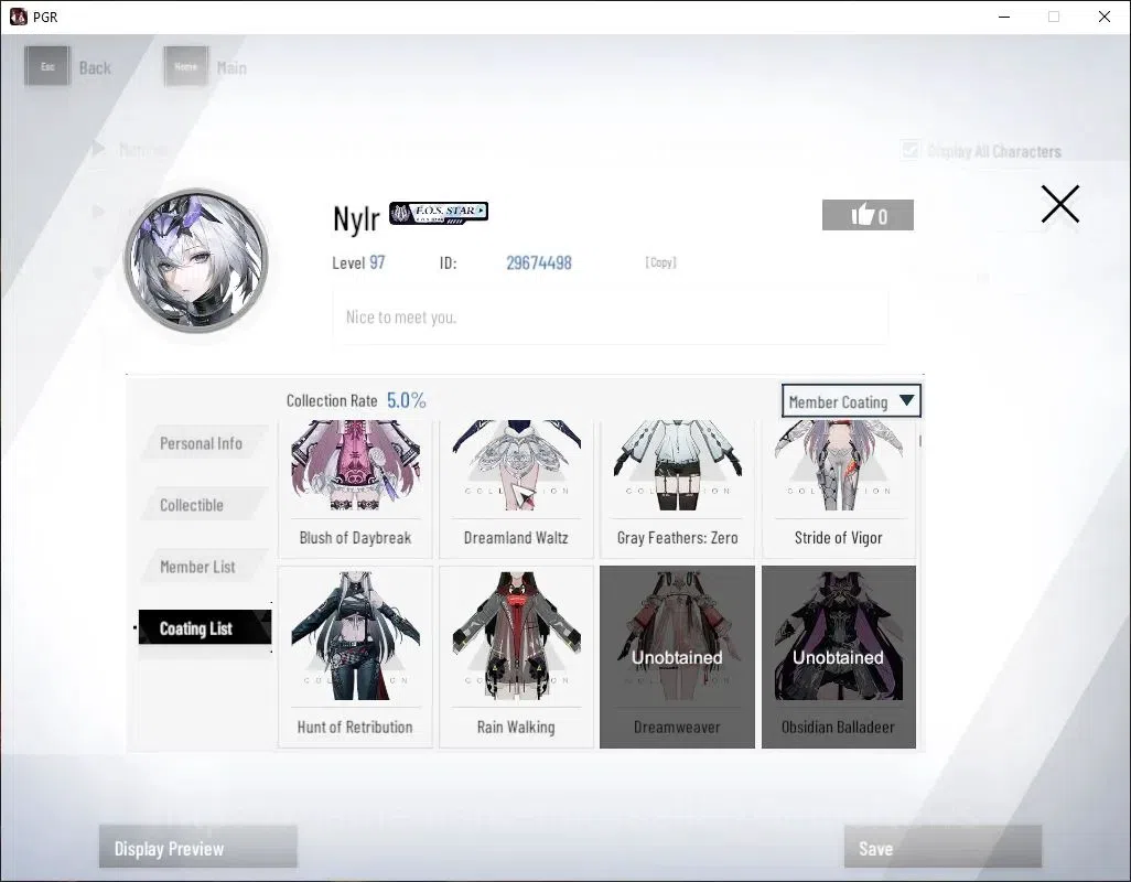 Punishing: Gray Raven Accounts Asia|Lv 97|[SS Geiravor,SS Parhelion]+Sign,SSS Sec image 15