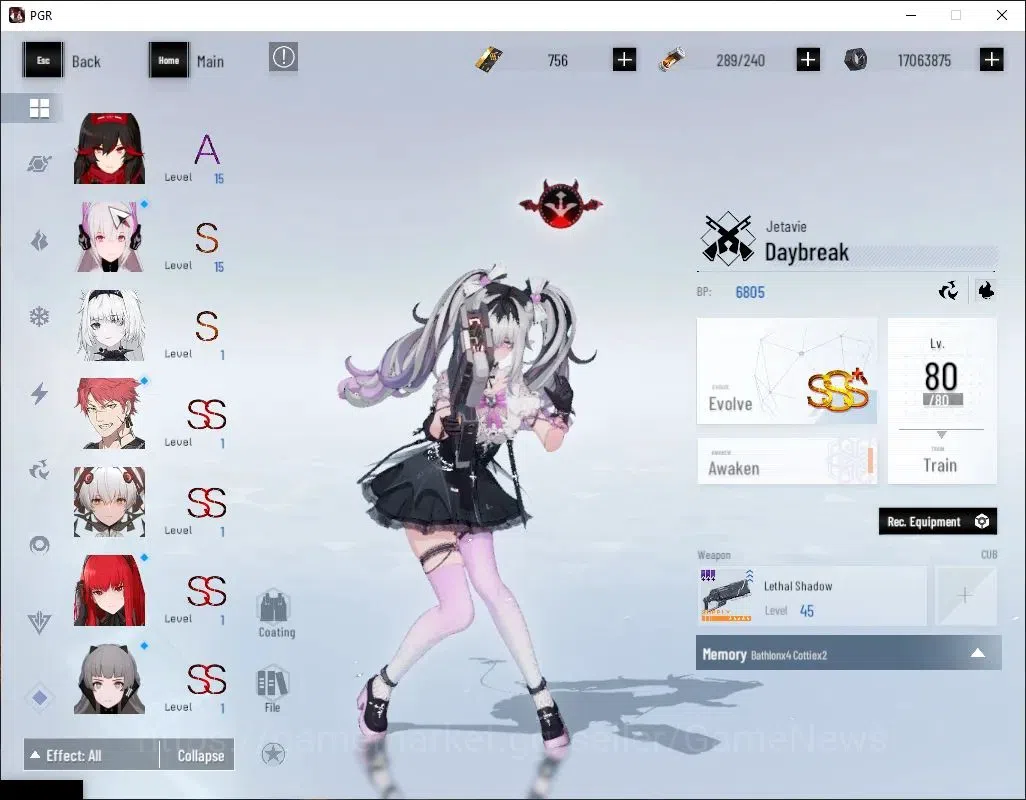 Punishing: Gray Raven Accounts Asia|Lv 97|[SS Geiravor,SS Parhelion]+Sign,SSS Sec image 5