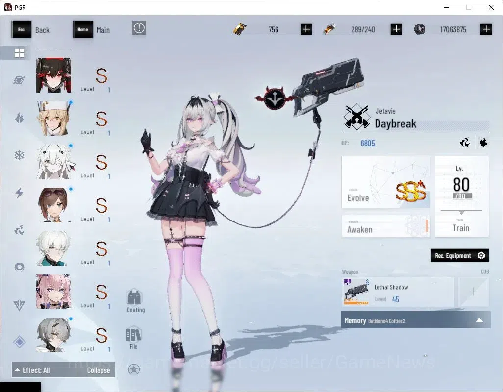 Punishing: Gray Raven Accounts Asia|Lv 97|[SS Geiravor,SS Parhelion]+Sign,SSS Sec image 6