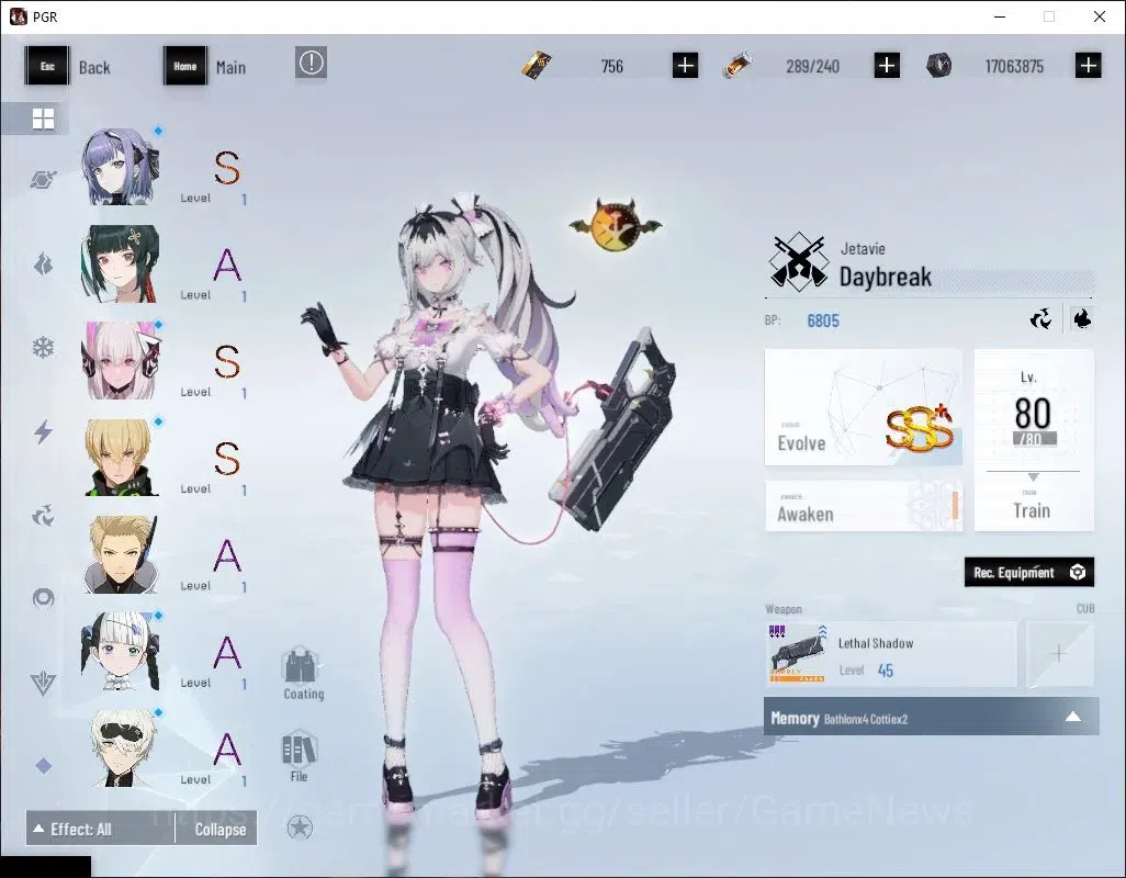 Punishing: Gray Raven Accounts Asia|Lv 97|[SS Geiravor,SS Parhelion]+Sign,SSS Sec image 7