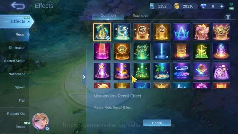 Mobile Legends: Bang Bang Accounts Hero 128|Skin 224|Star Haya,LBox[Karina,Saber],CC  image 12