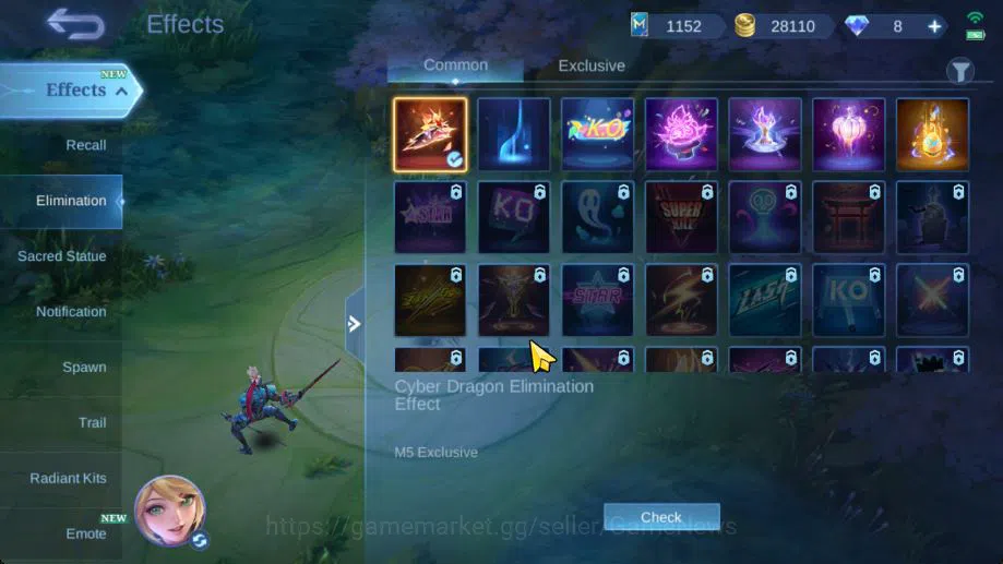 Mobile Legends: Bang Bang Accounts Hero 128|Skin 224|Star Haya,LBox[Karina,Saber],CC  image 13