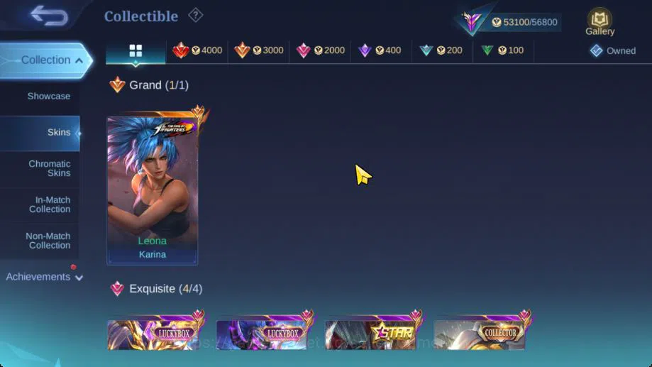 Mobile Legends: Bang Bang Accounts Hero 128|Skin 224|Star Haya,LBox[Karina,Saber],CC  image 6