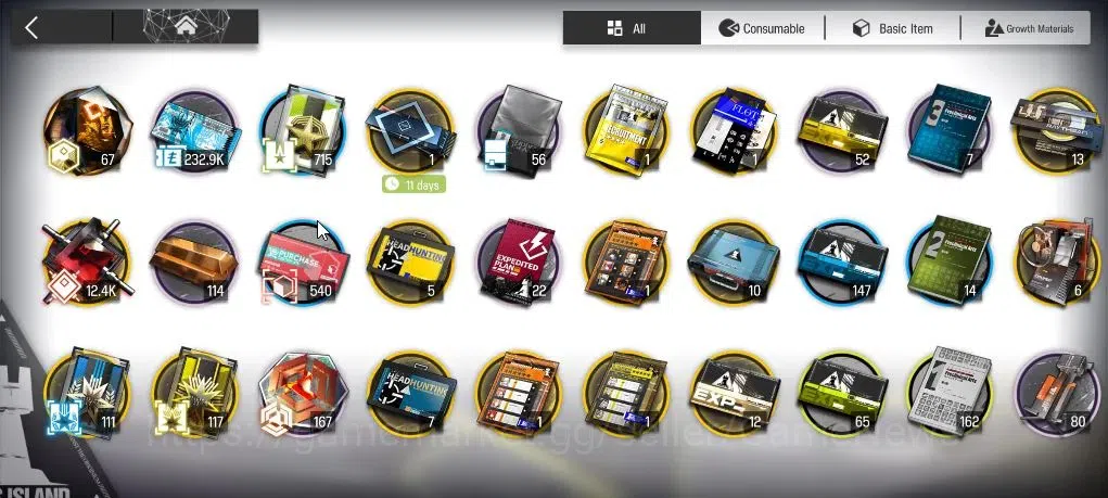 Arknights Accounts Lv 38 | 95 OP + 1 Skin | 12,4K Orundum+67 Originiu image 10