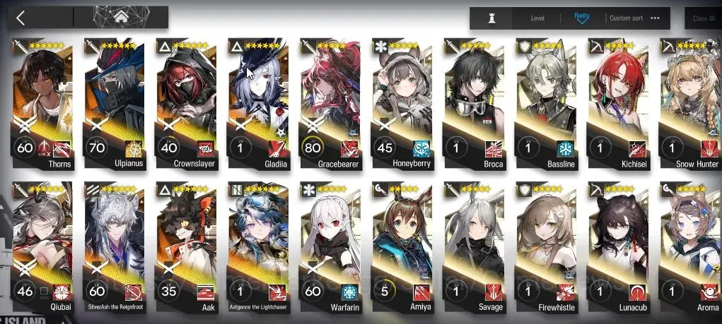 Arknights Accounts Lv 38 | 95 OP + 1 Skin | 12,4K Orundum+67 Originiu image 6