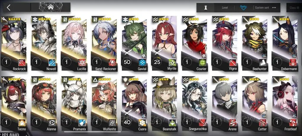 Arknights Accounts Lv 38 | 95 OP + 1 Skin | 12,4K Orundum+67 Originiu image 7