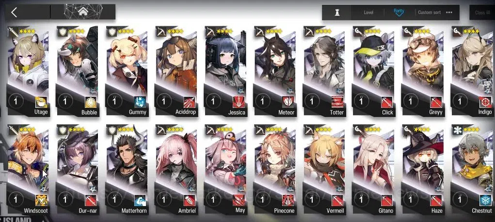 Arknights Accounts Lv 38 | 95 OP + 1 Skin | 12,4K Orundum+67 Originiu image 8