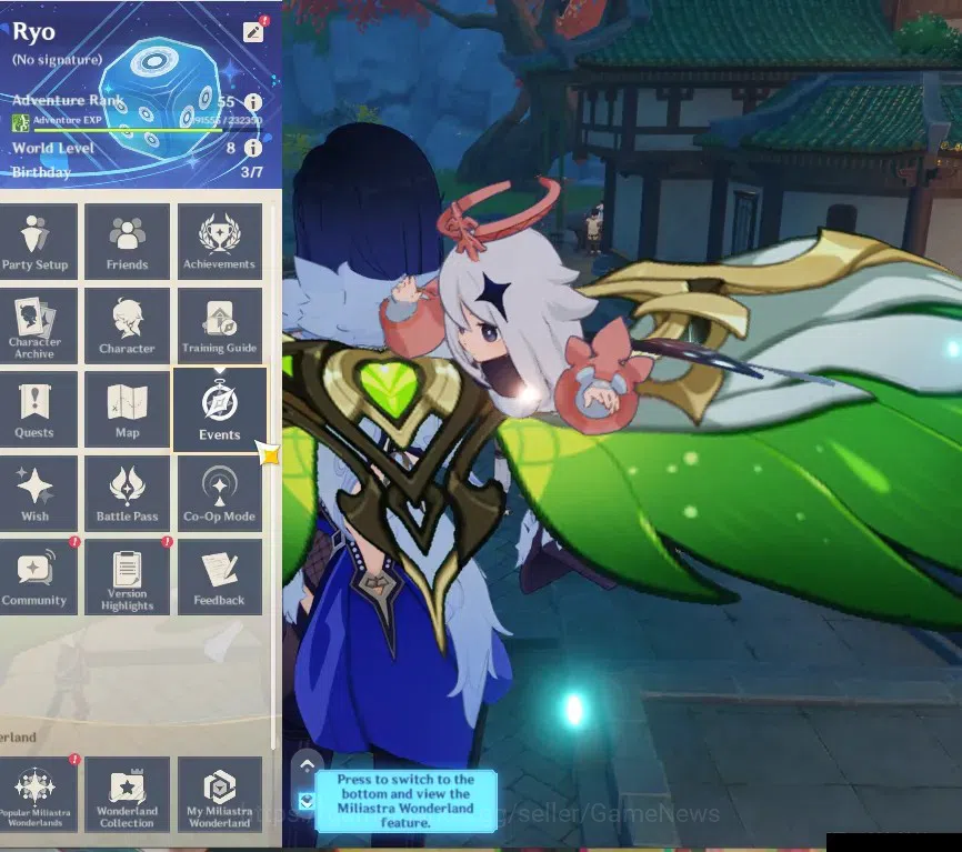 Genshin Impact Accounts Mid Game Asia|AR 55|4,9K Primo|5 Limited 1(*5 Weapon)|ClorindeC1,YelanC1,Yae Miko,Hu 2