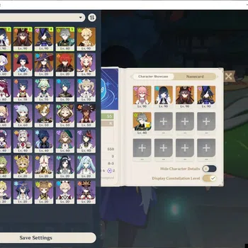Genshin Impact Accounts Mid Game Asia|AR 55|4,9K Primo|5 Limited 1(*5 Weapon)|ClorindeC1,YelanC1,Yae Miko,Hu