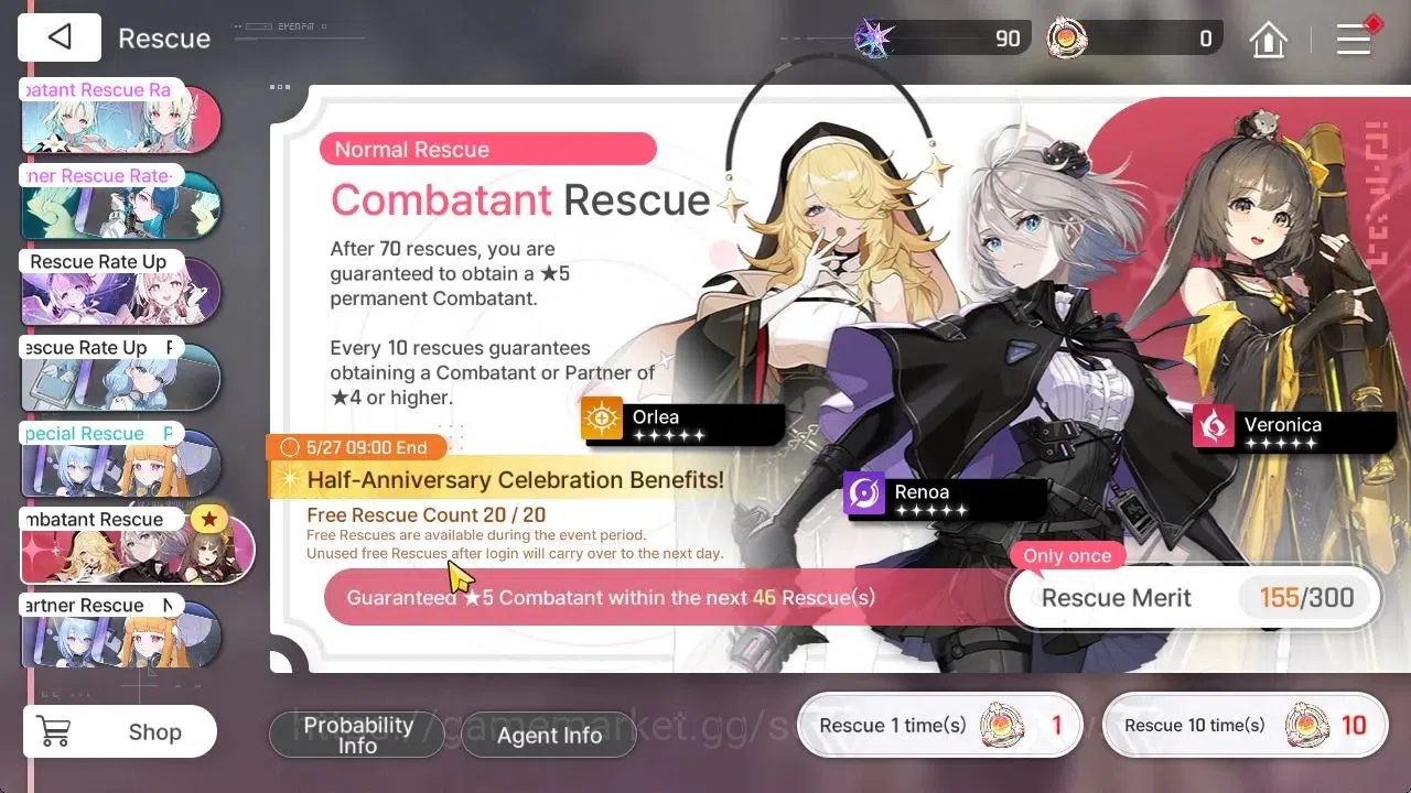 Chaos Zero Nightmare Accounts GLOBAL Lv40|5 SSR [Heidemarie,Rita,Khalipe,Magna,K image 16