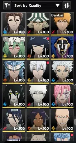 BLEACH: Soul Resonance Accounts NUVERSE 2