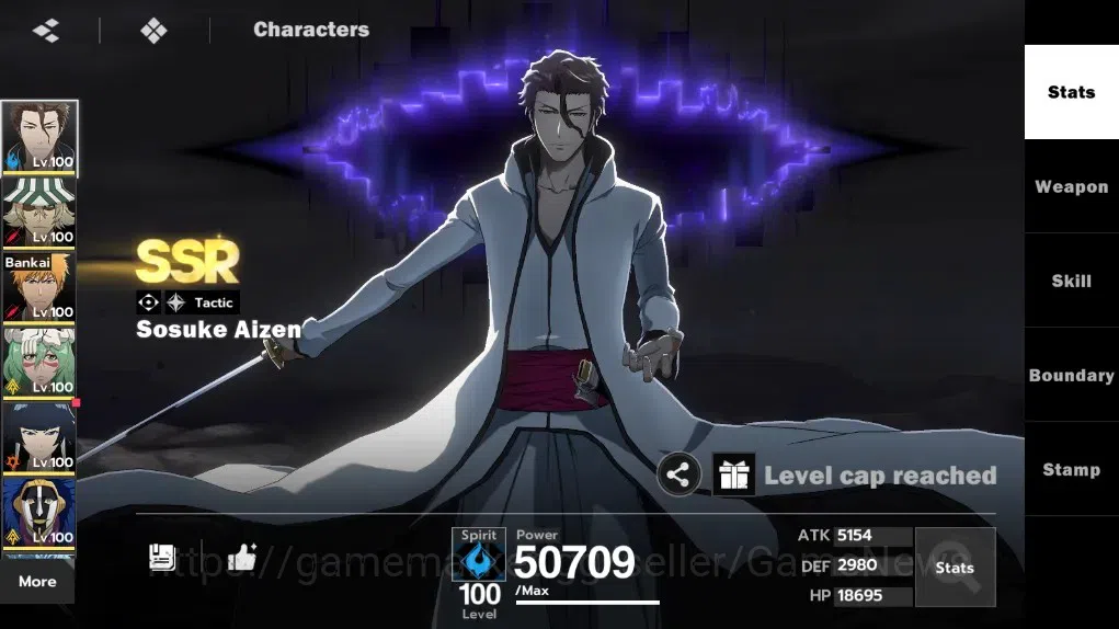 BLEACH: Soul Resonance Accounts NUVERSE 4