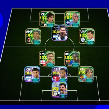 eFootball Accounts Legends & Iconic Players COLECTIVE 3202+ | YAYA TOURE x EDMILSON x FILIPO INZAGHI x SAMUEL ETOO,READY TO