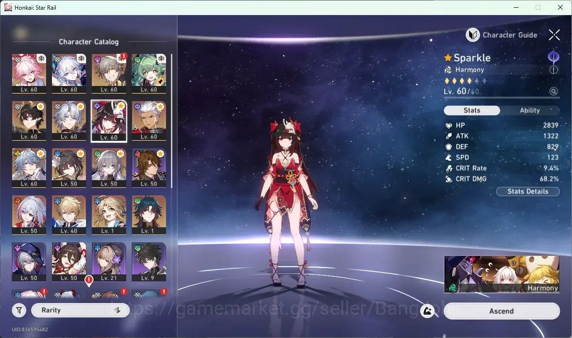 Honkai Star Rail Accounts ASIA | TL50|Phainon+Sign,Sparkle,Archer,Dan Heng P image 12