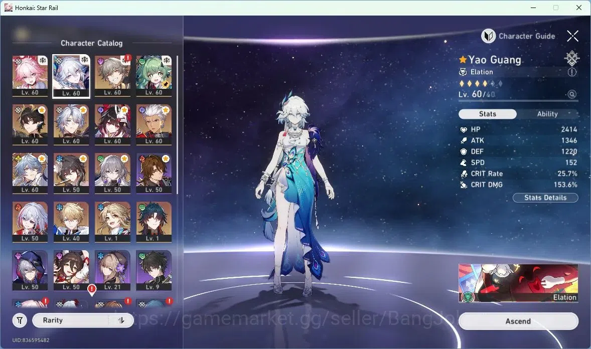 Honkai Star Rail Accounts ASIA | TL50|Phainon+Sign,Sparkle,Archer,Dan Heng P image 16