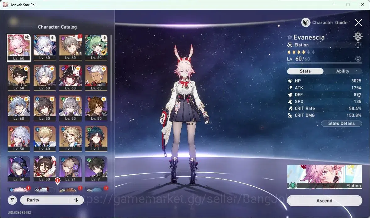 Honkai Star Rail Accounts ASIA | TL50|Phainon+Sign,Sparkle,Archer,Dan Heng P image 17