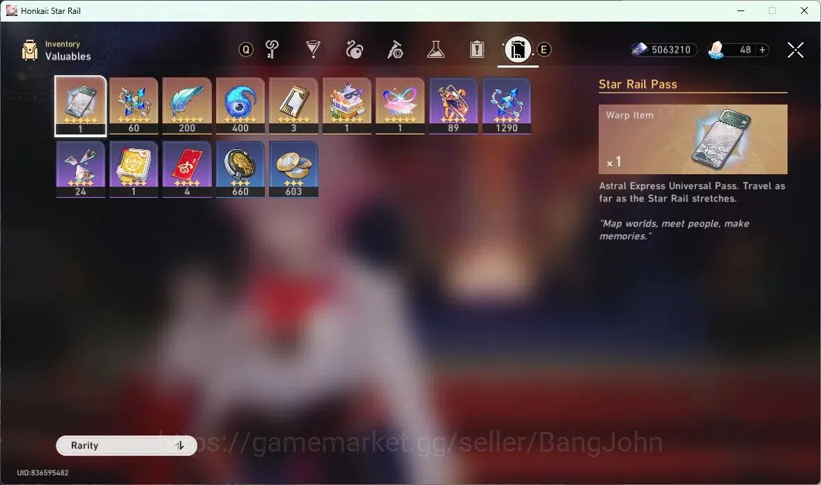 Honkai Star Rail Accounts ASIA | TL50|Phainon+Sign,Sparkle,Archer,Dan Heng P image 2