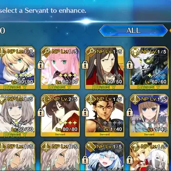 Fate-Grand Order Accounts NA|Okeanos Lv 48|6 SSR Servant|RB+O|Koyanskaya Light (NP 2),Castoria,Oberon,Waver,Saber