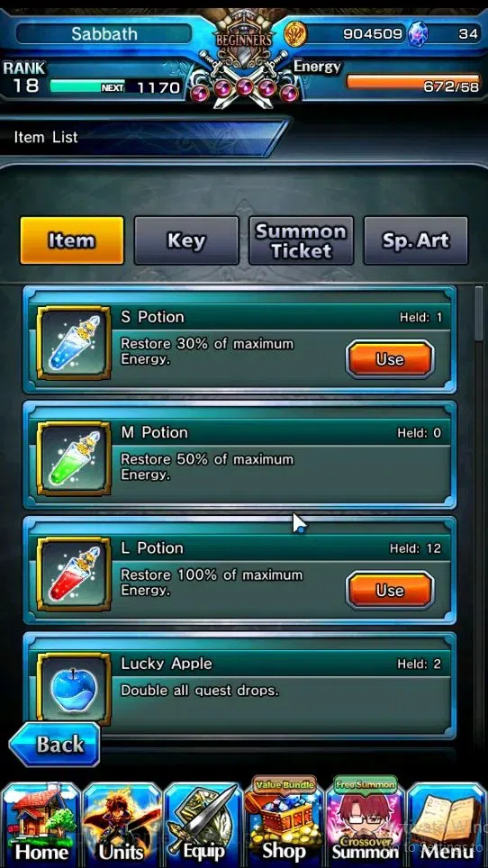 Grand Summoners Accounts Global|Rank 18|Starter Fresh Story|3 Ascend[Demon image 6