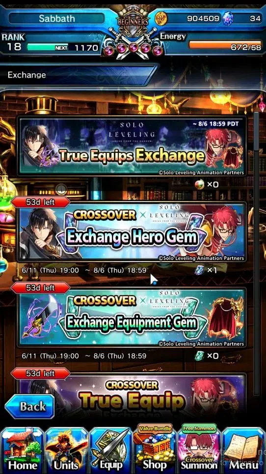 Grand Summoners Accounts Global|Rank 18|Starter Fresh Story|3 Ascend[Demon image 8