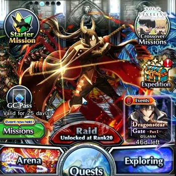 Grand Summoners Starter Global|Rank 18|Starter Fresh Story|3 Ascend[Demon  image 1