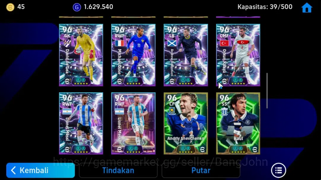 eFootball Accounts Android|PW 3194 | Epic Cannavaro, Xabi Alonso, Sch image 5