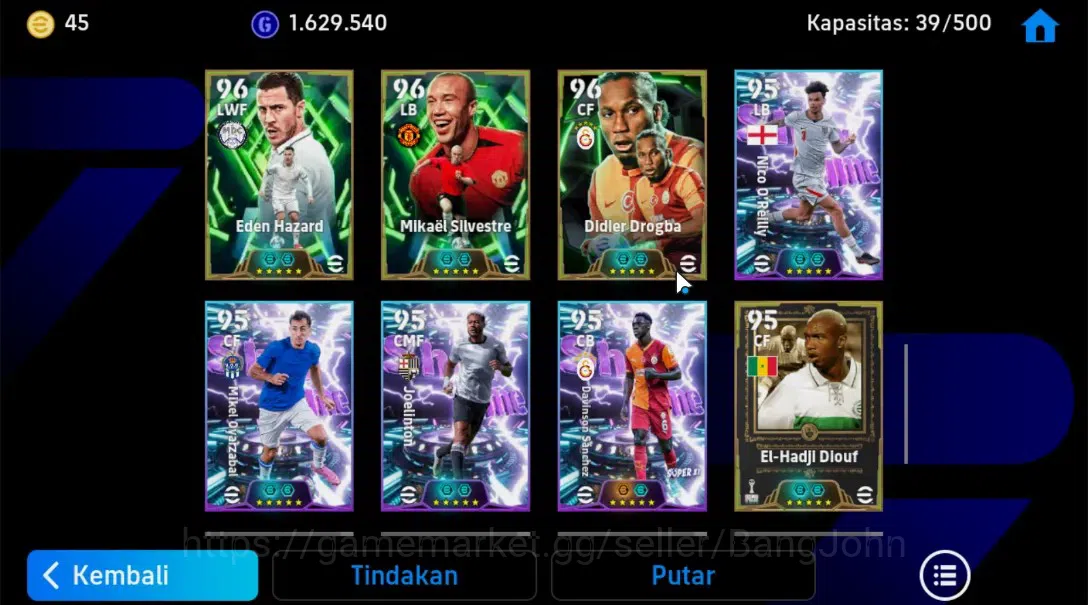 eFootball Accounts Android|PW 3194 | Epic Cannavaro, Xabi Alonso, Sch image 6